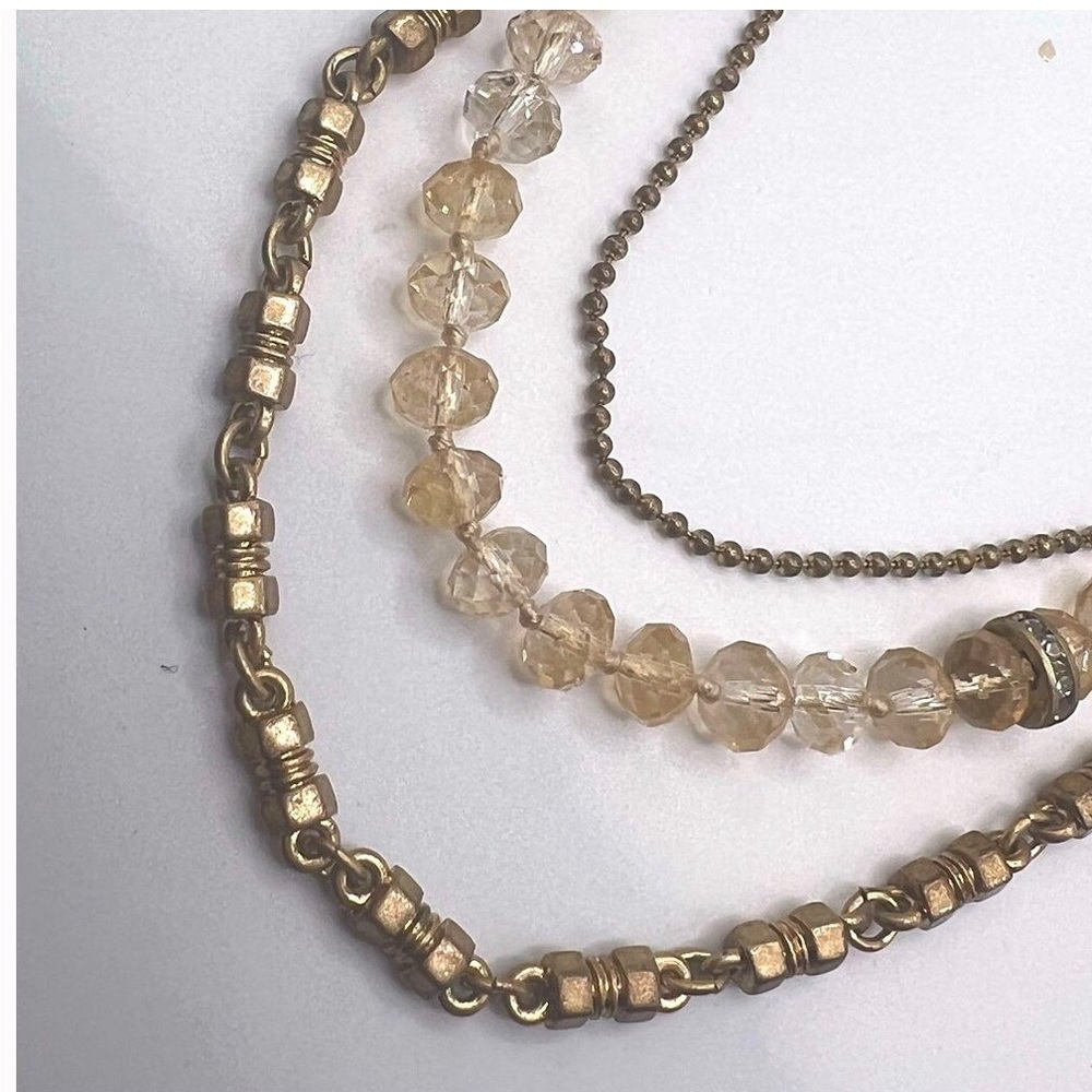 3 Strand JCREW Statement Necklace